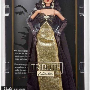 Barbie Maria Felix Collector Doll Barbie Signature Glimmering Gold Gown HND70
